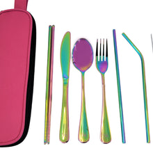 Load image into Gallery viewer, portable cutlery set
