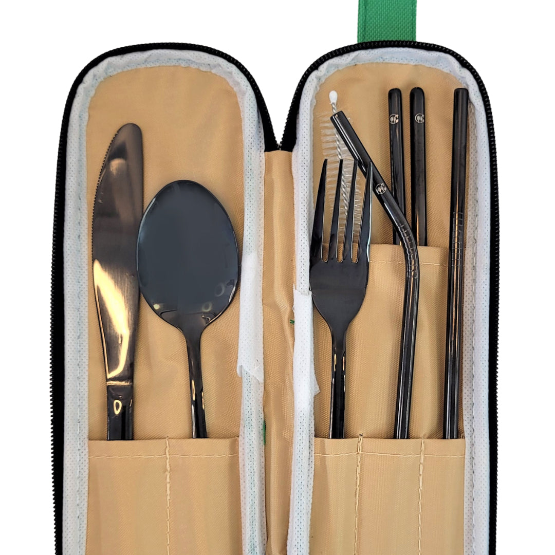 Cliffset Portable Cutlery - Black