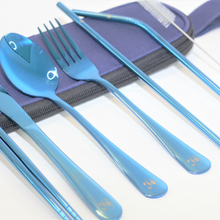 Load image into Gallery viewer, Portable cutlery set
